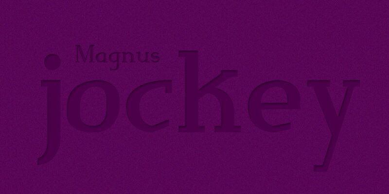 Magnus Jockey Schriftart
