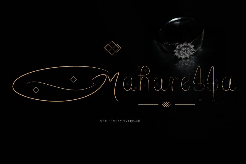 Maharessa Druh písma