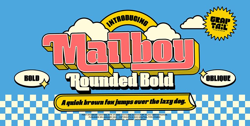Mailboy Schriftart