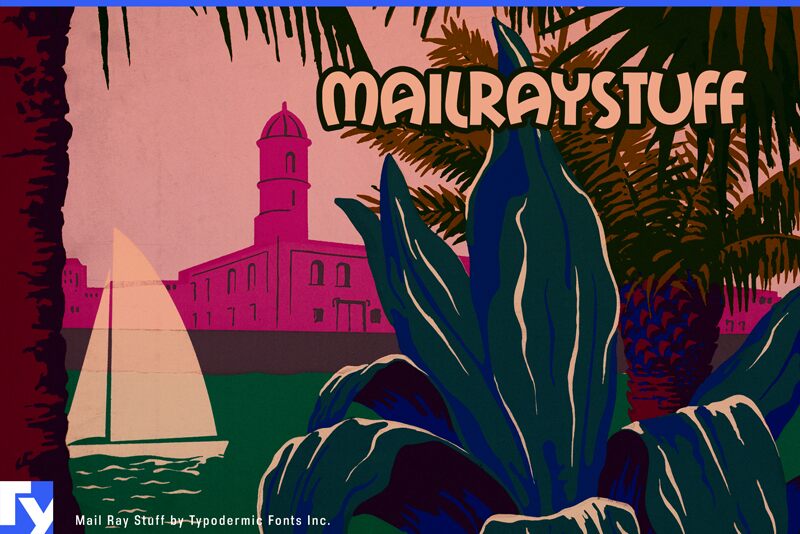 Mail Ray Stuff Carattere