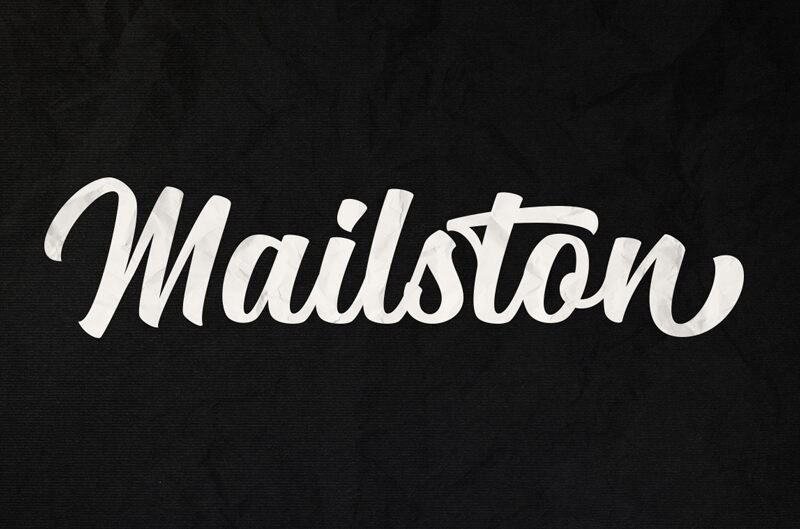 Mailston Schriftart