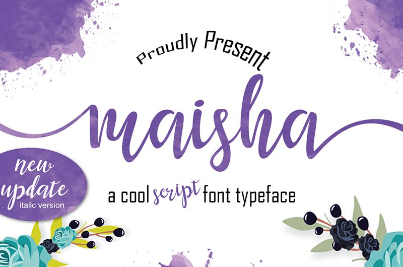 maisha Schriftart