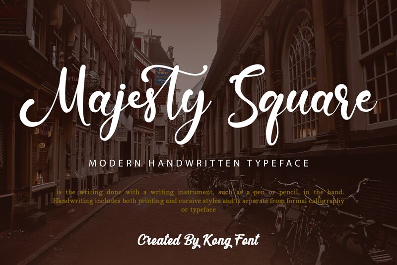Majesty Square Schriftart