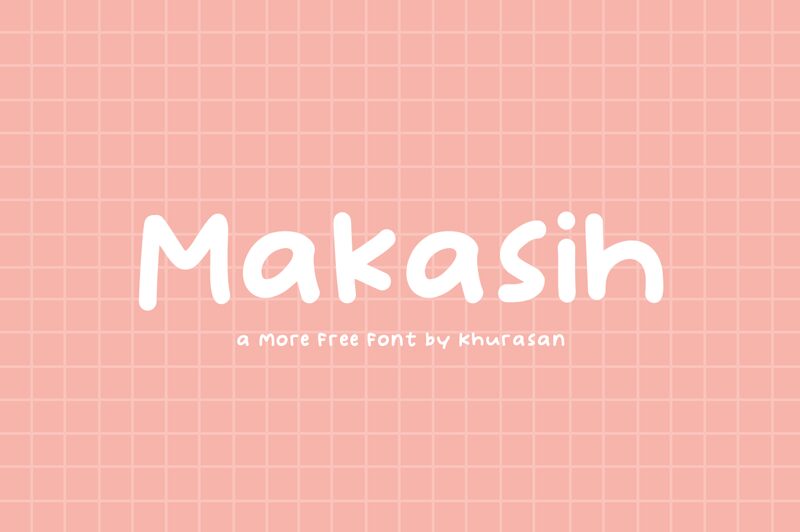 Makasih Schriftart