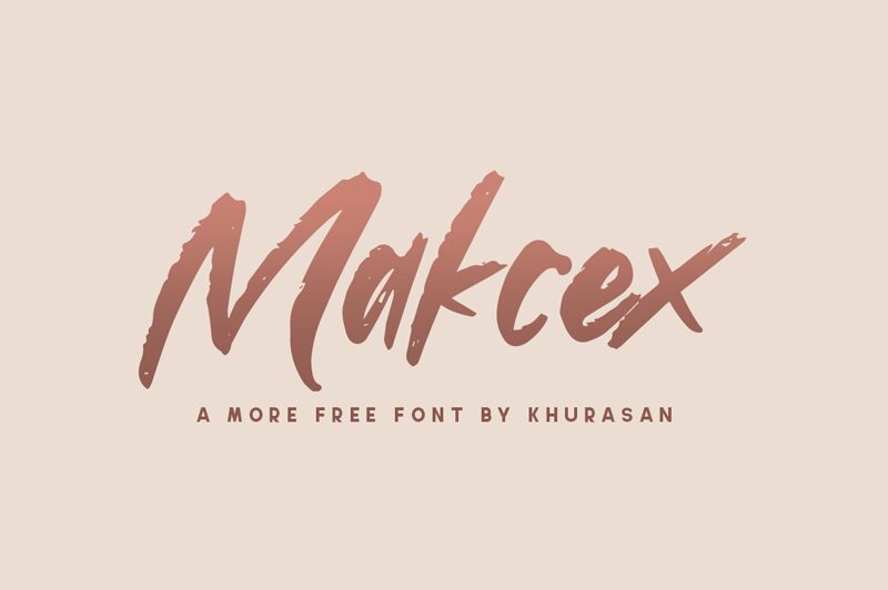 Makcex Schriftart