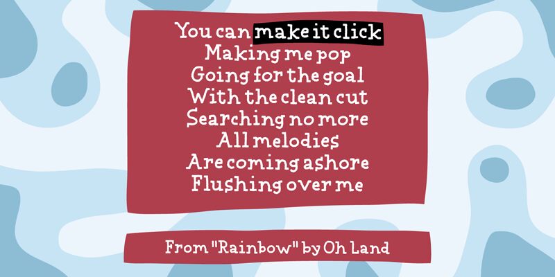 Make It Click Schriftart