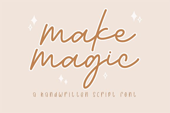 Make Magic font