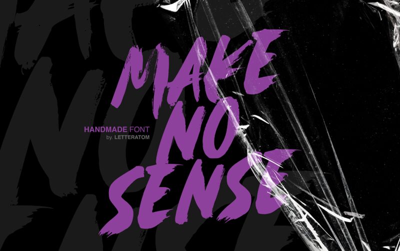 Make No Sense Carattere