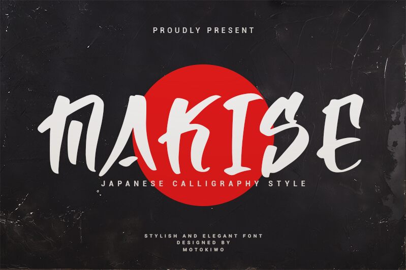 Makise Schriftart