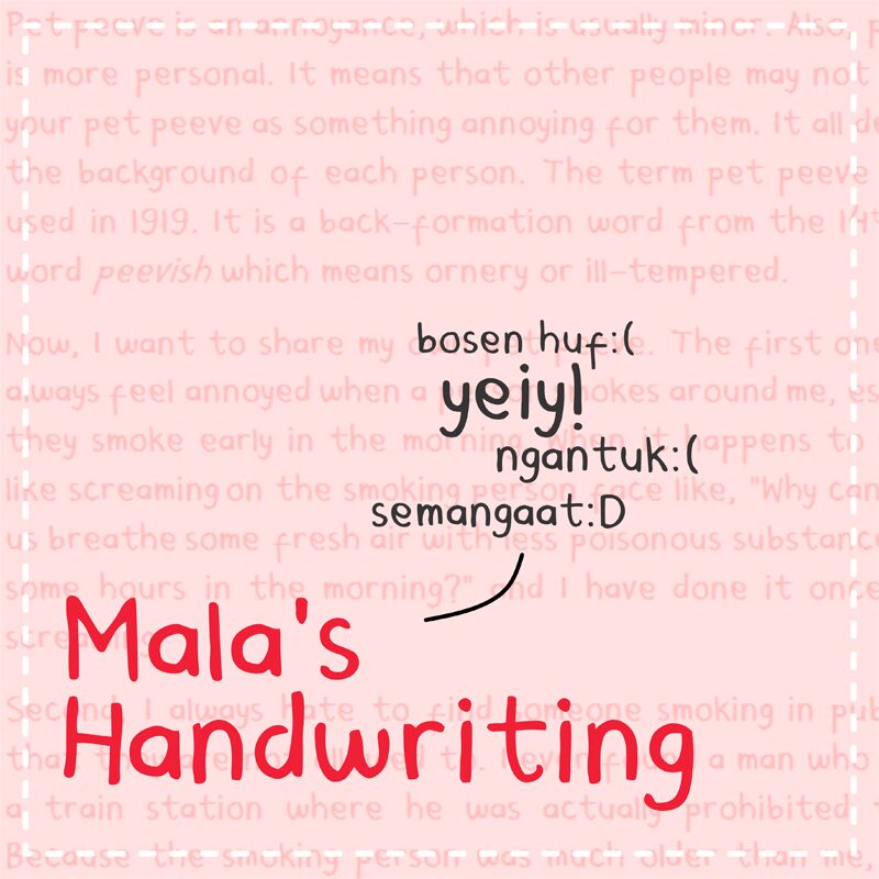 Mala's Handwriting Police