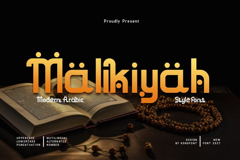 Malikiyah フォント