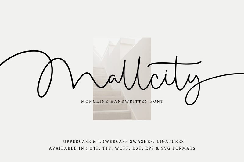 Mallcity Schriftart