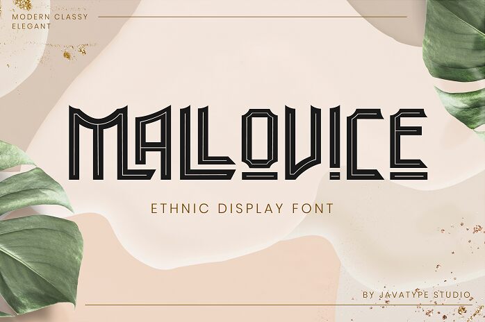 Mallovice フォント