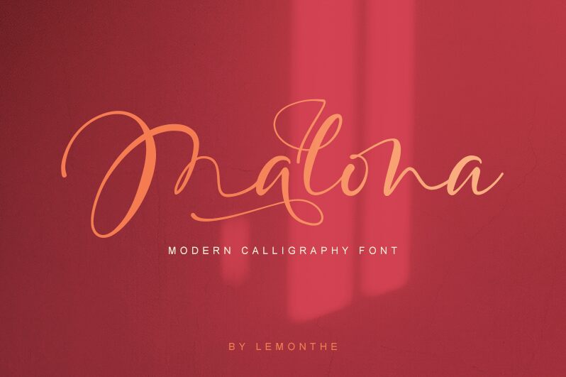 Malona フォント