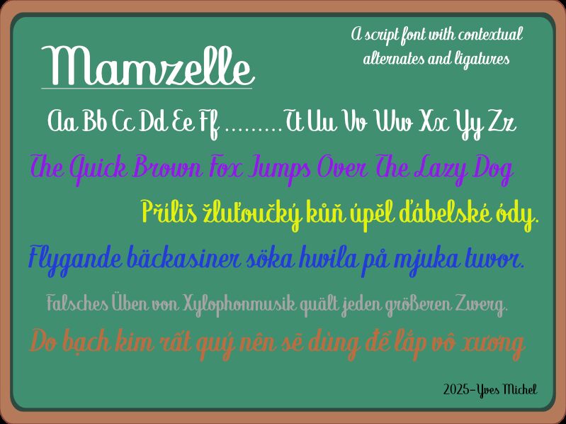 Mamzelle Font