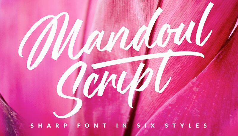 Mandoul Script Schriftart