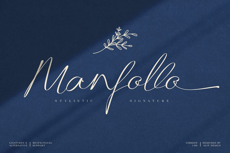 Manfollo Czcionka