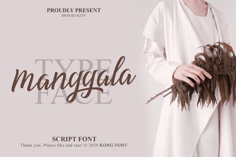 Manggala Schriftart