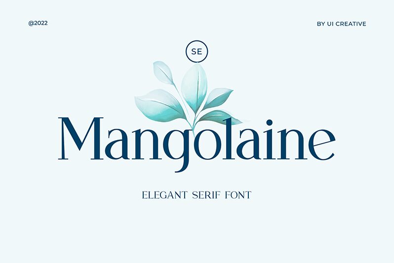 Mangolaine 字体
