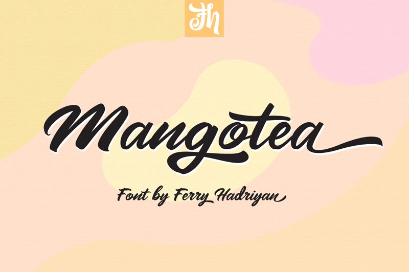 Mangotea Schriftart