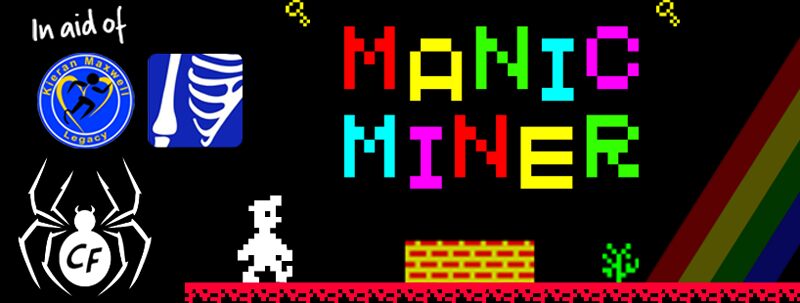 MANIC MINER Czcionka