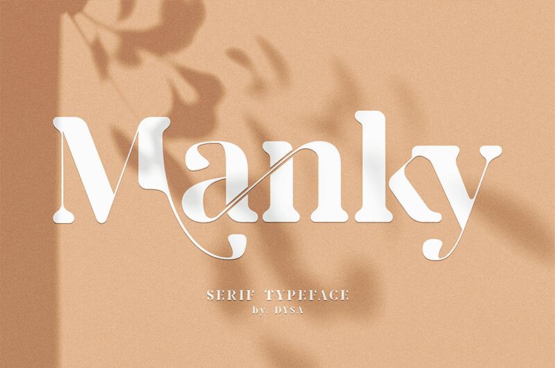 Manky Schriftart
