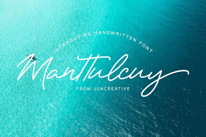 Manttulcuy Schriftart