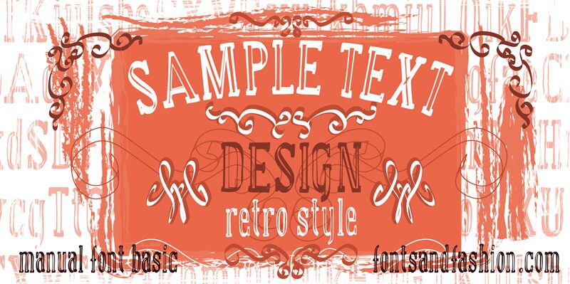 manual font basic Czcionka