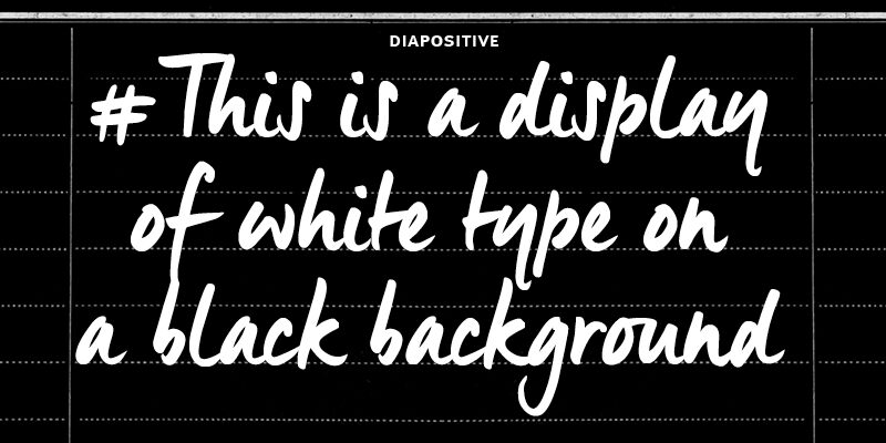 Manus Smooth Carattere