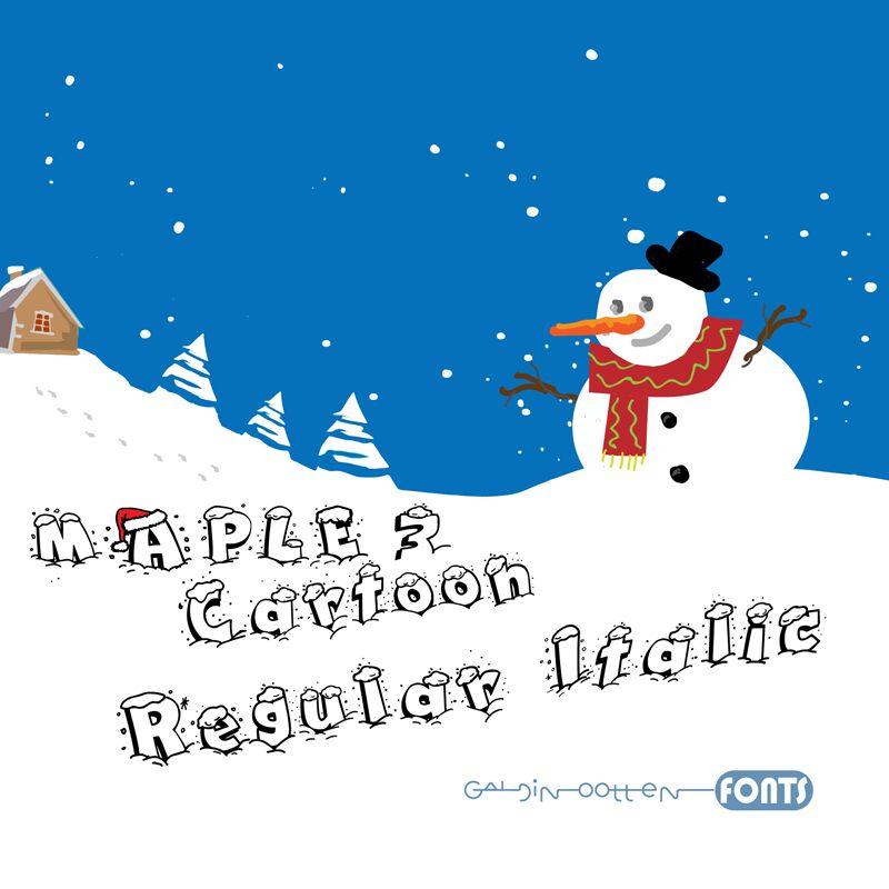 Maple 3 Cartoon Carattere