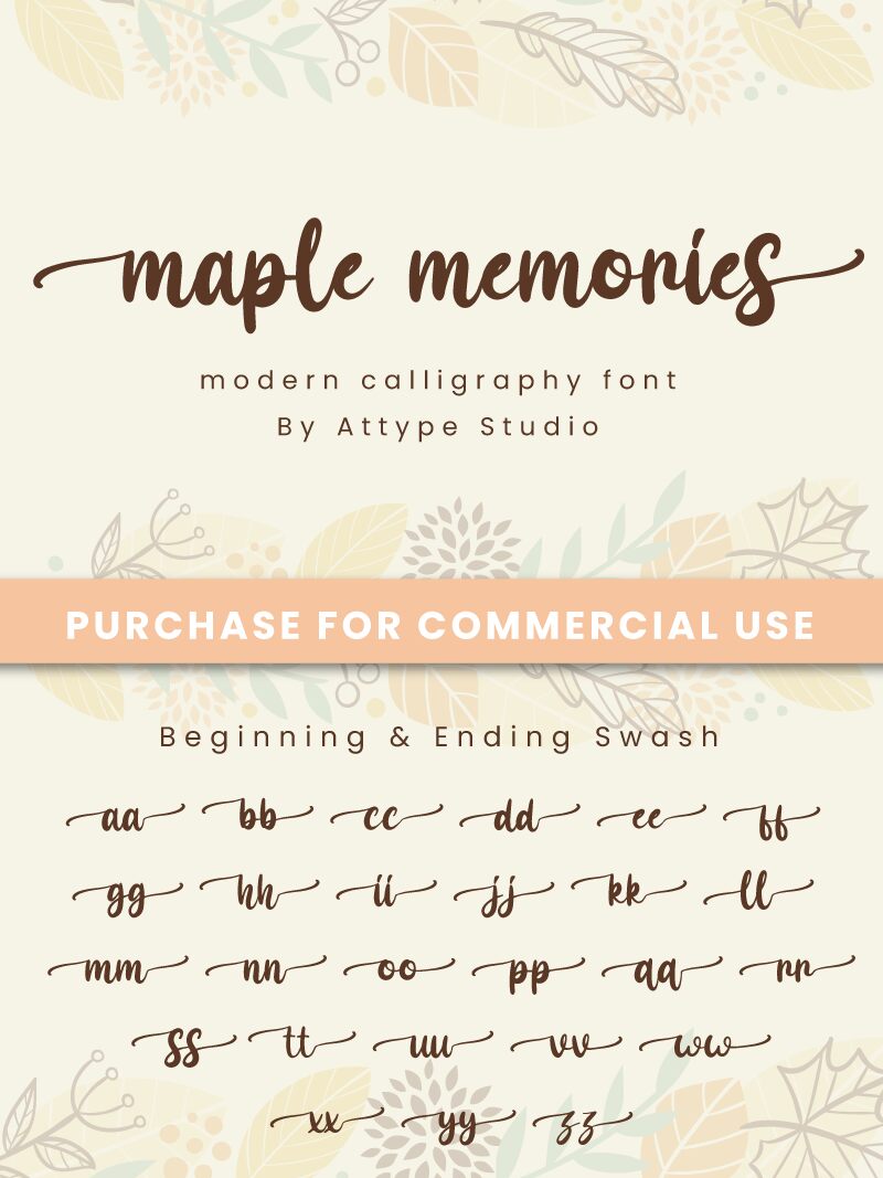 Maple Memories Czcionka