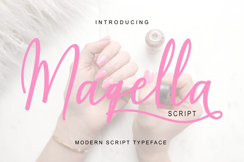 Maqella Script Schriftart