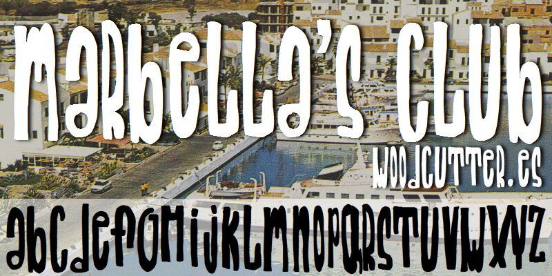 Marbella's Club Font