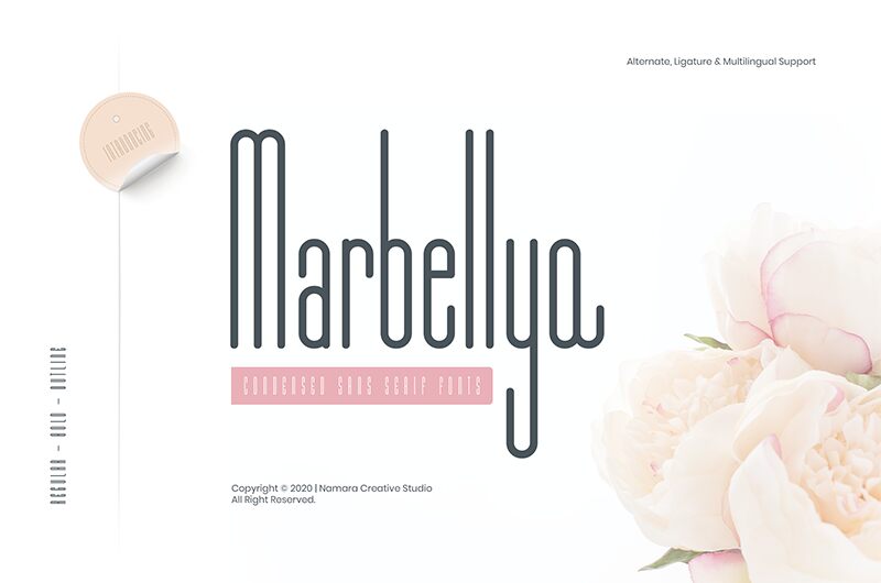 Marbellya Czcionka