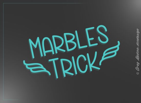 Marbles Trick Czcionka