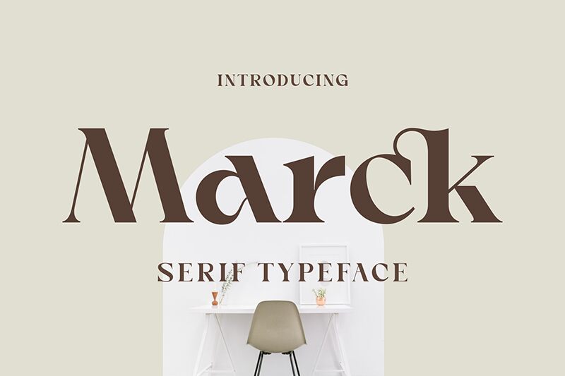 Marck Schriftart