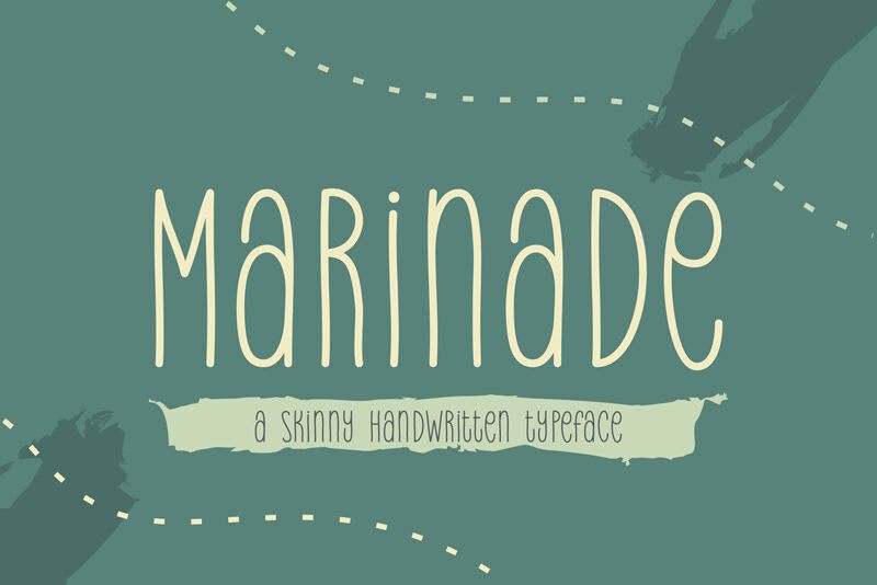 Marinade Schriftart