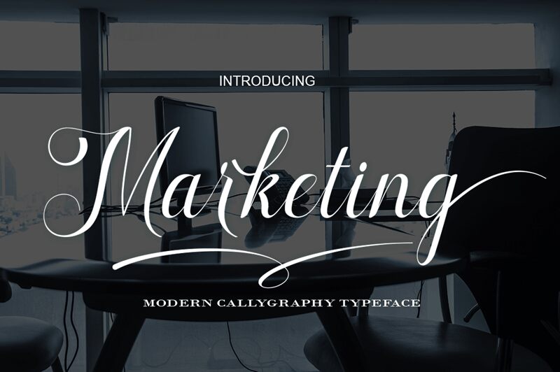 marketing Font