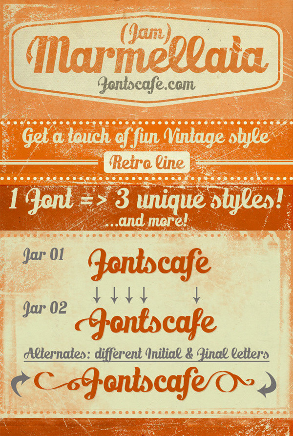 Marmellata (Jam)_demo Czcionka