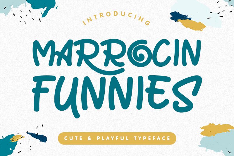 Marrocin Funnies Czcionka