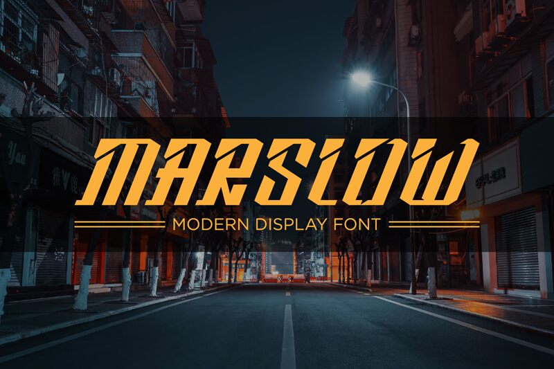 Marslow Schriftart