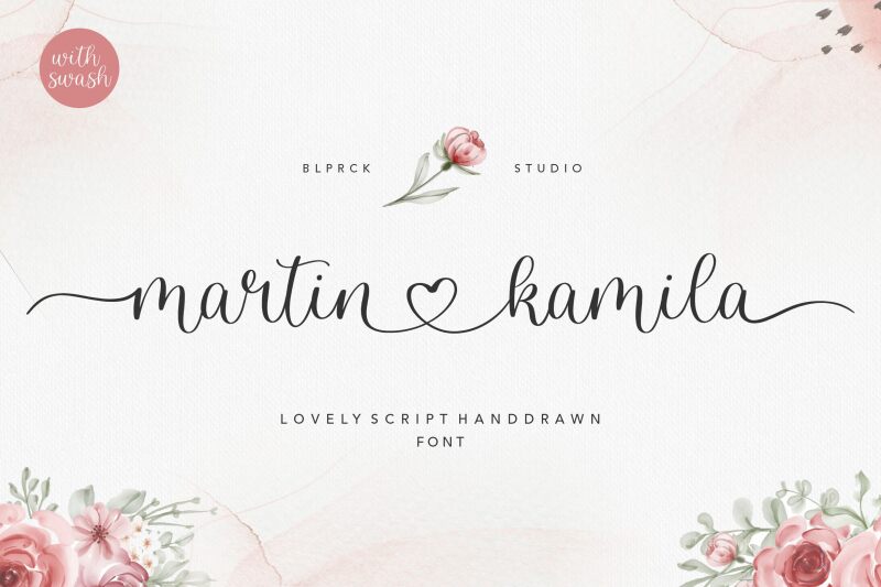 martin kamila Schriftart