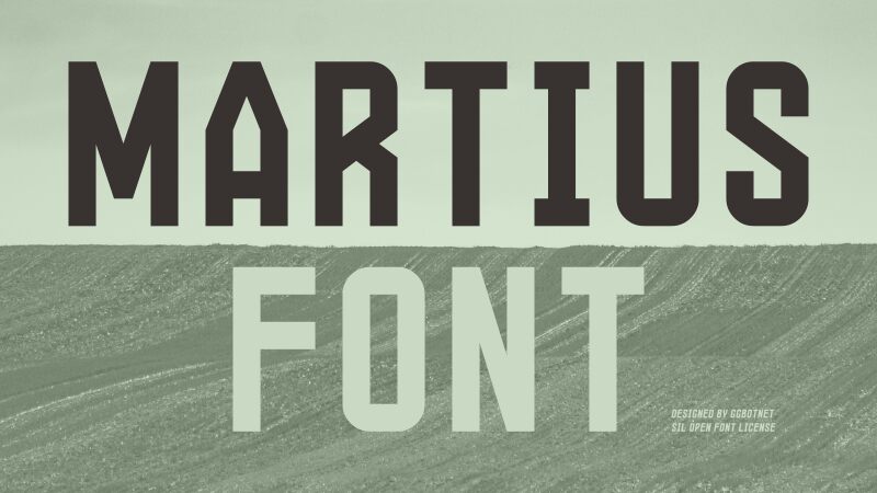 Martius Schriftart