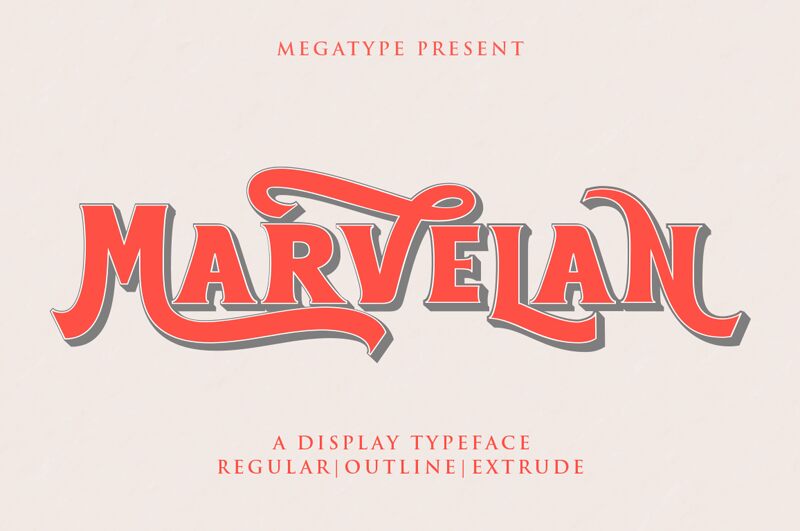 Marvelan Schriftart