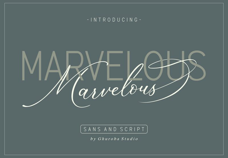Marvelous Sans Font