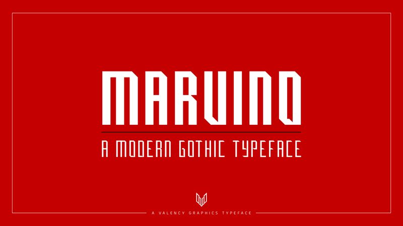 Marvino Czcionka