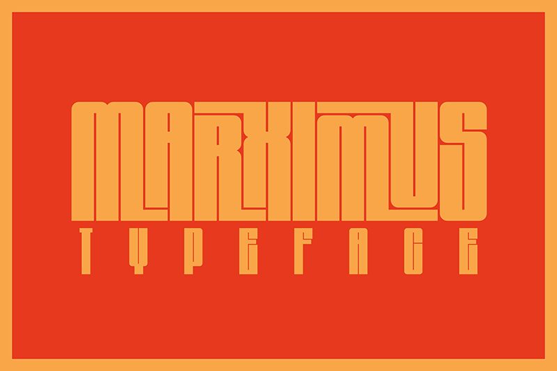 Marximus Schriftart