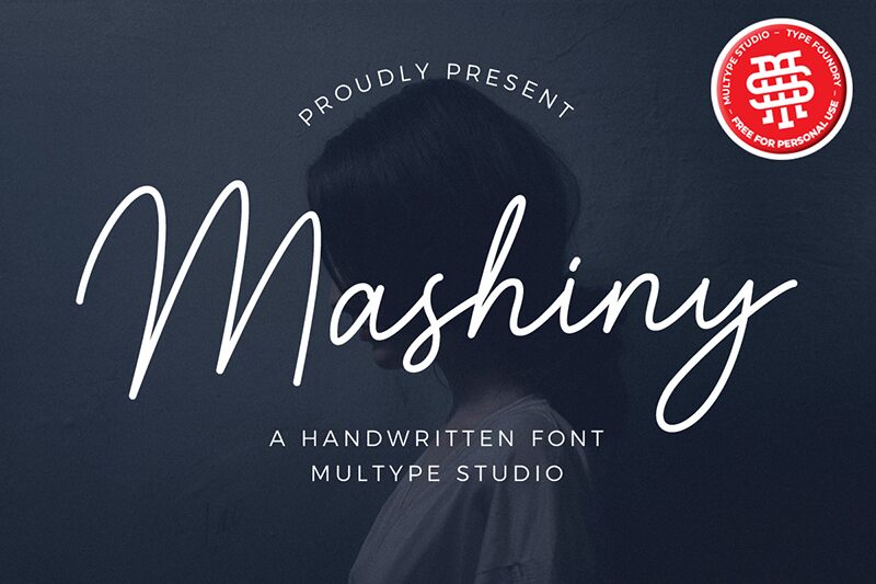 Mashiny Schriftart
