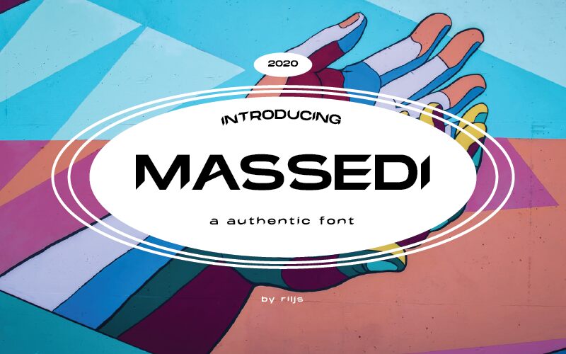 Massedi Schriftart