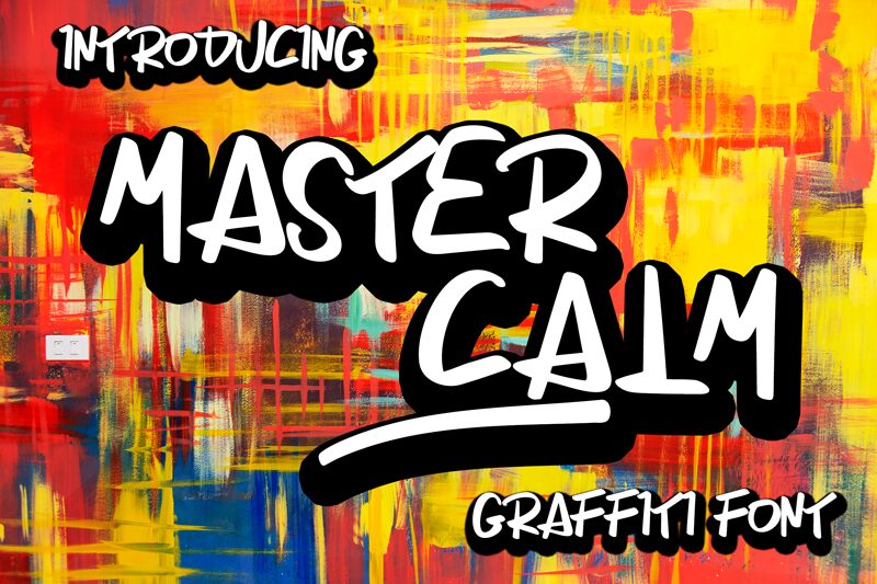 Master Calm Schriftart